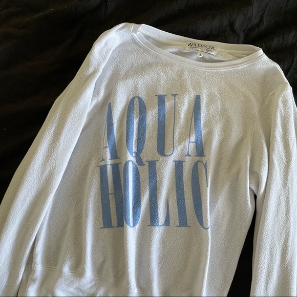 Wildfox Aquaholic Sweater - Picture 2 of 3